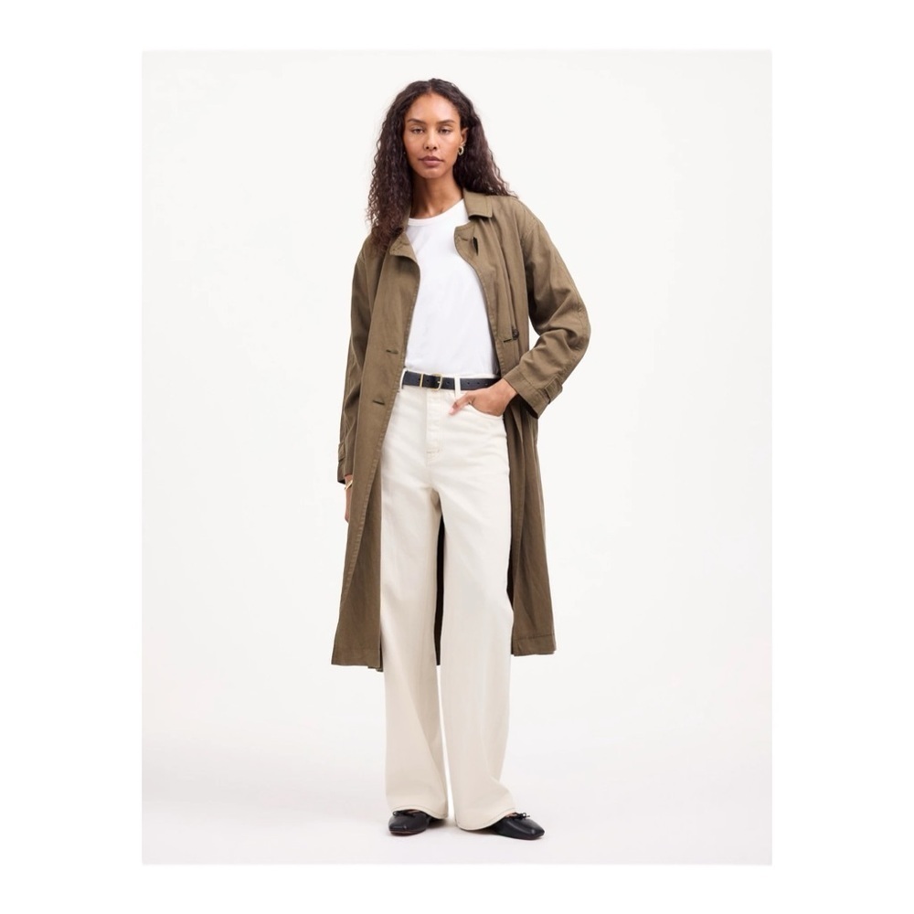 Madewell Low-Slung Baggy Jeans in Vintage Ivory NWT